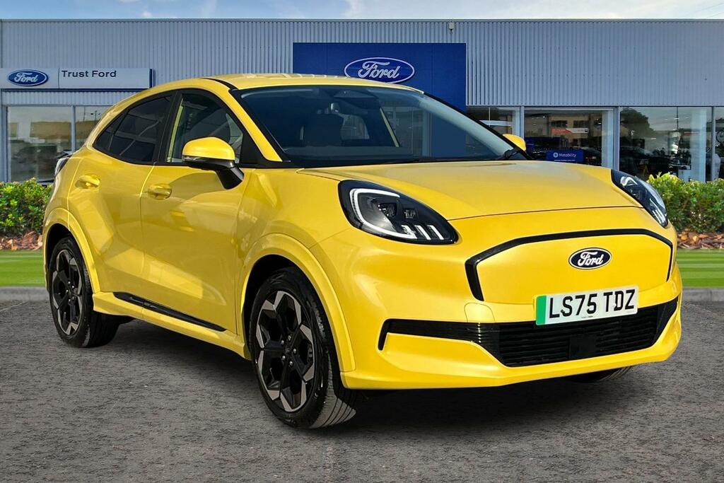 Ford Puma Gen-e Standard Range 43Kwh Premium Suv Electri Yellow
