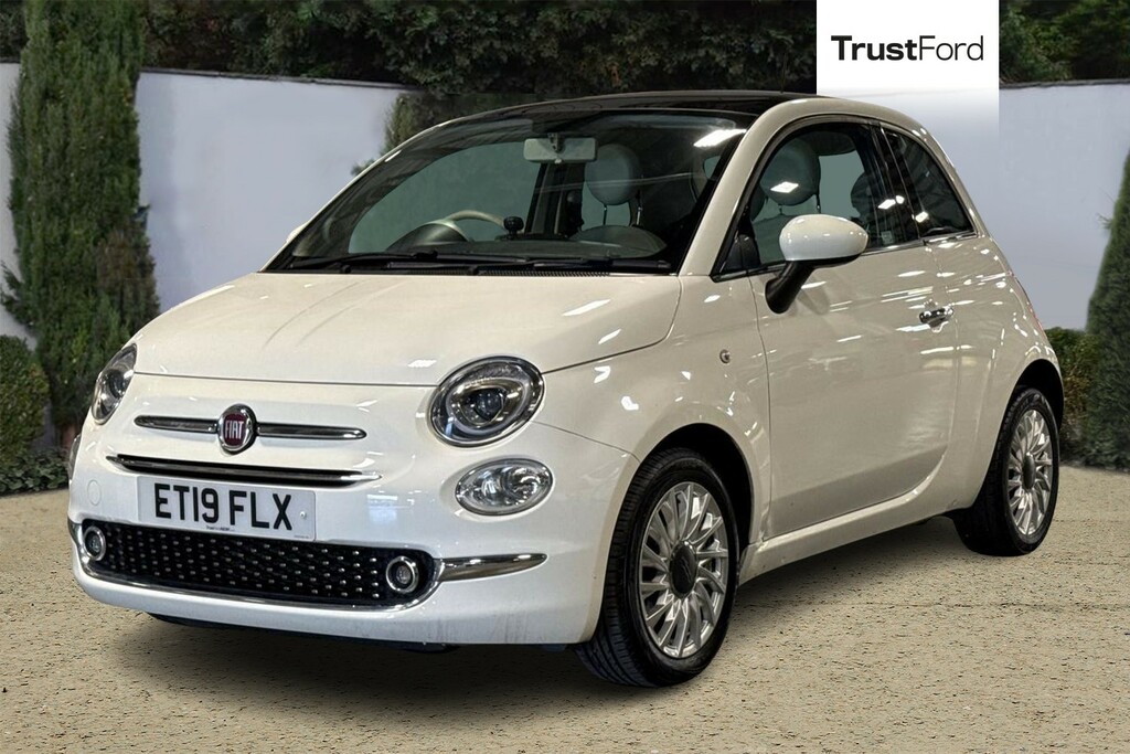 Fiat 500 1.2 Lounge ET19FLX White #5