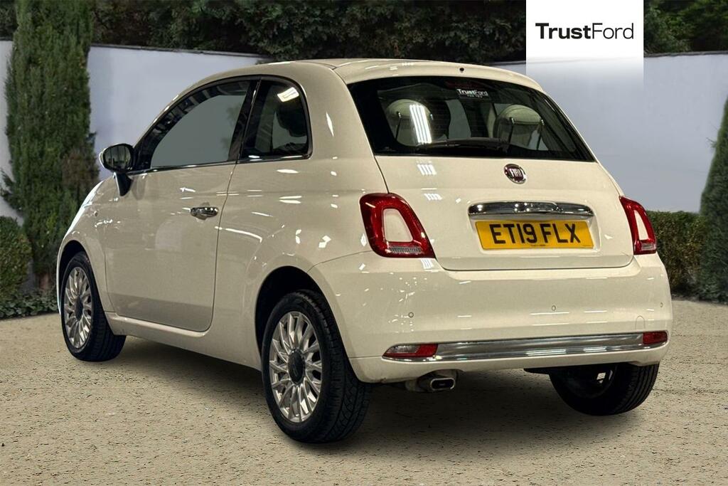 Fiat 500 1.2 Lounge ET19FLX White #2
