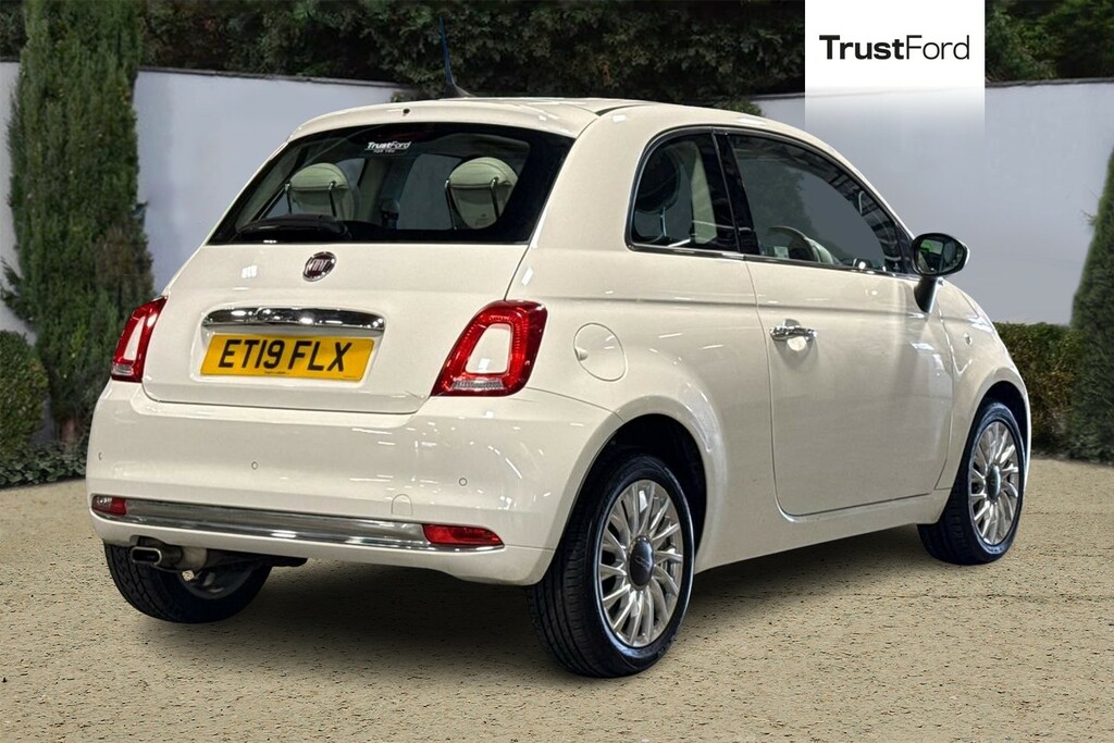 Fiat 500 1.2 Lounge ET19FLX White #4