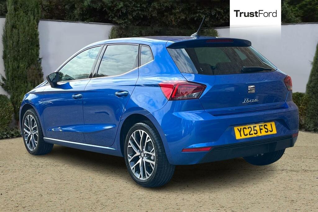 Seat Ibiza 1.0 Tsi Xcellence Hatchback Dsg Euro 6 YC25FSJ Blue #2