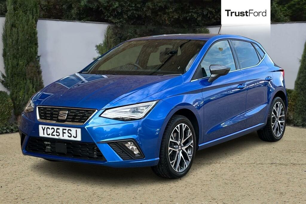 Seat Ibiza 1.0 Tsi Xcellence Hatchback Dsg Euro 6 YC25FSJ Blue #5