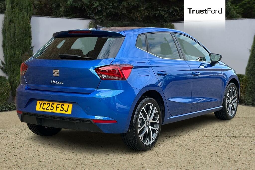 Seat Ibiza 1.0 Tsi Xcellence Hatchback Dsg Euro 6 YC25FSJ Blue #4