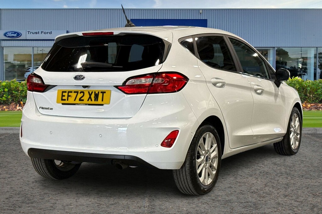 Ford Fiesta 1.0 Ecoboost Titanium EF72XWT White #4