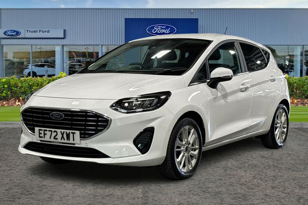 Ford Fiesta 1.0 Ecoboost Titanium EF72XWT White #5