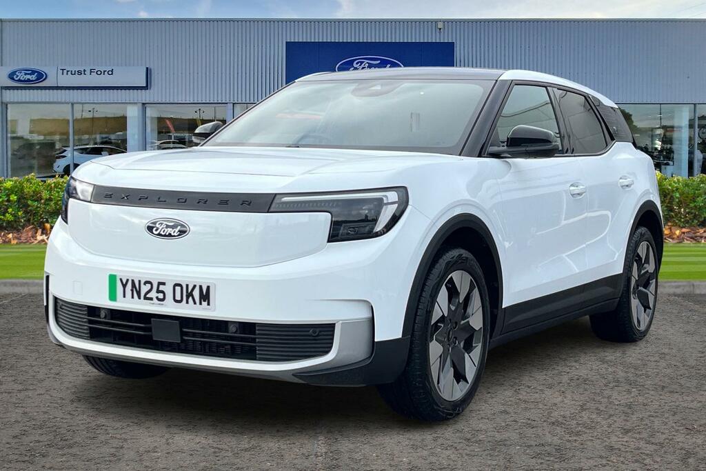 Ford Explorer Extended Range 79Kwh Premium Suv YN25OKM White #5
