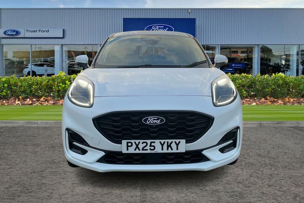 Ford Puma 1.0T Ecoboost Mhev St-line X Suv Hybrid PX25YKY White #6