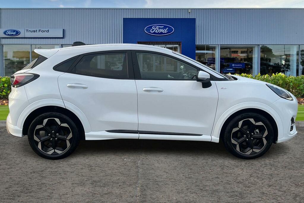 Ford Puma 1.0T Ecoboost Mhev St-line X Suv Hybrid PX25YKY White #3