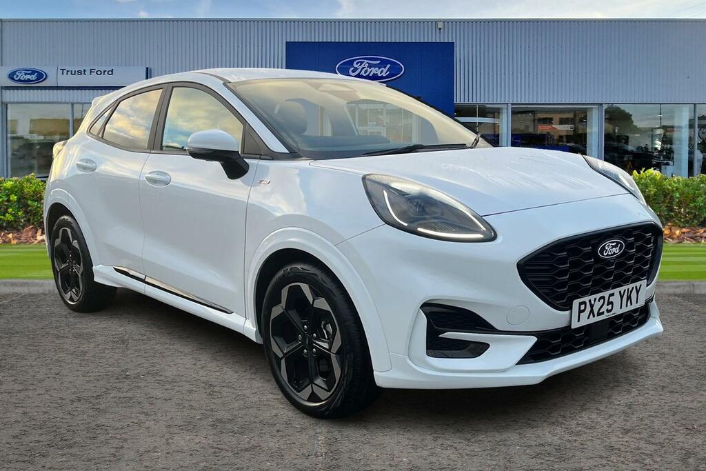 Ford Puma 1.0T Ecoboost Mhev St-line X Suv Hybrid White