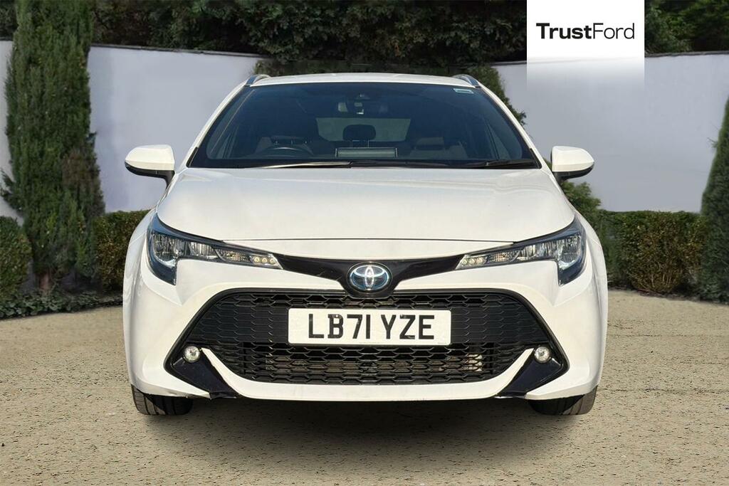 Toyota Corolla 1.8 Vvt-i Hybrid Icon Cvt With Sat Nav Rear Pa LB71YZE White #6