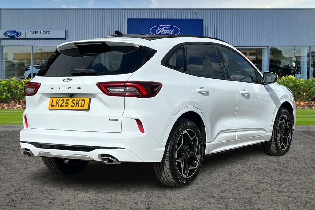Ford Kuga 2.5 Duratec 14.4Kwh St-line X Suv Plug- LK25SKD White #4