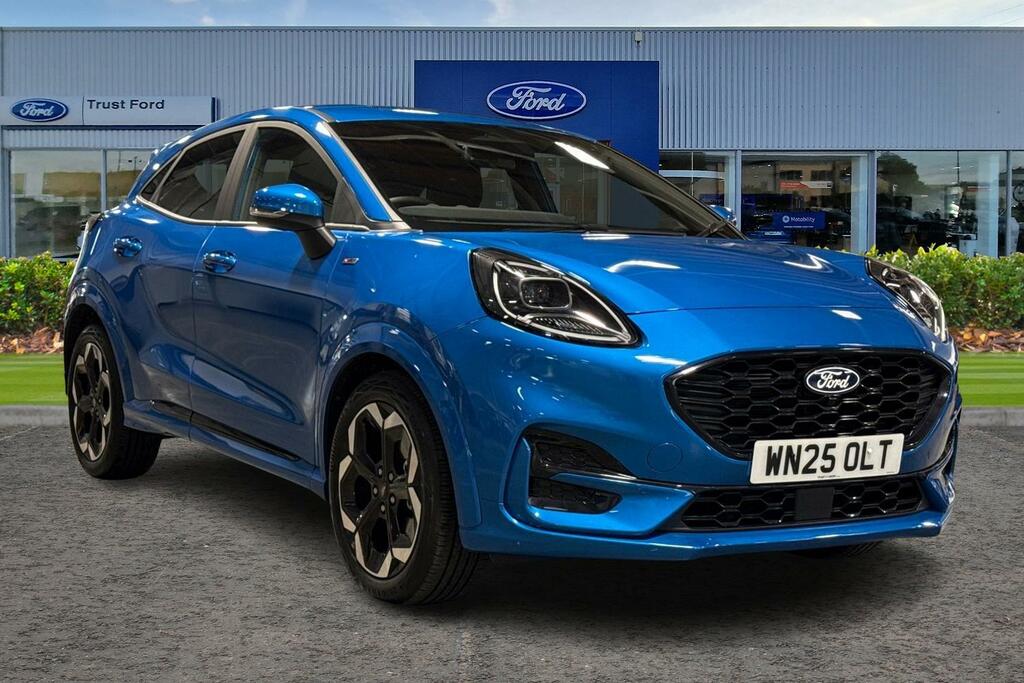 Ford Puma 1.0T Ecoboost Mhev St-line X Suv Hybrid Blue
