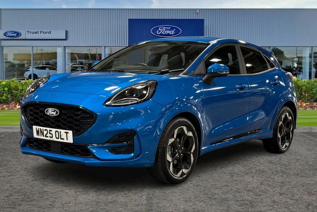 Ford Puma 1.0T Ecoboost Mhev St-line X Suv Hybrid WN25OLT Blue #5