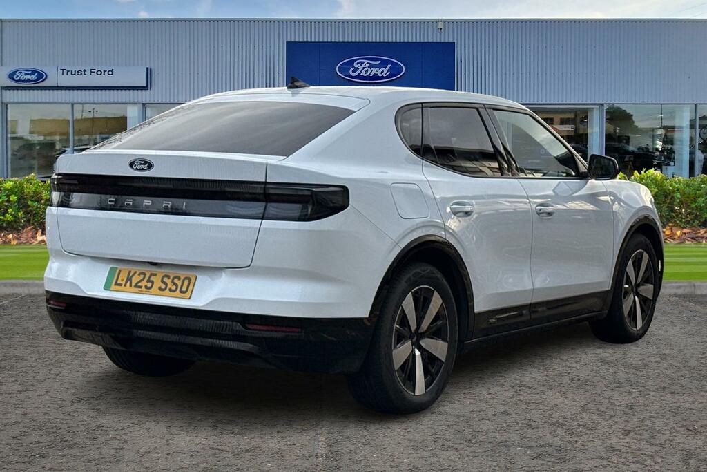 Ford Capri Extended Range 77Kwh Select Suv LK25SSO White #4