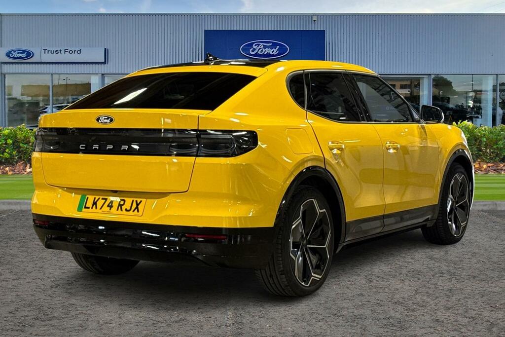 Ford Capri Extended Range 79Kwh Premium Suv LK74RJX Yellow #4