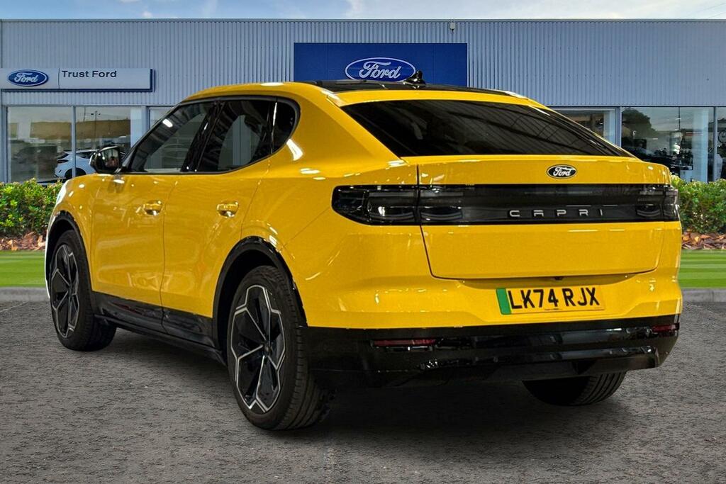 Ford Capri Extended Range 79Kwh Premium Suv LK74RJX Yellow #2