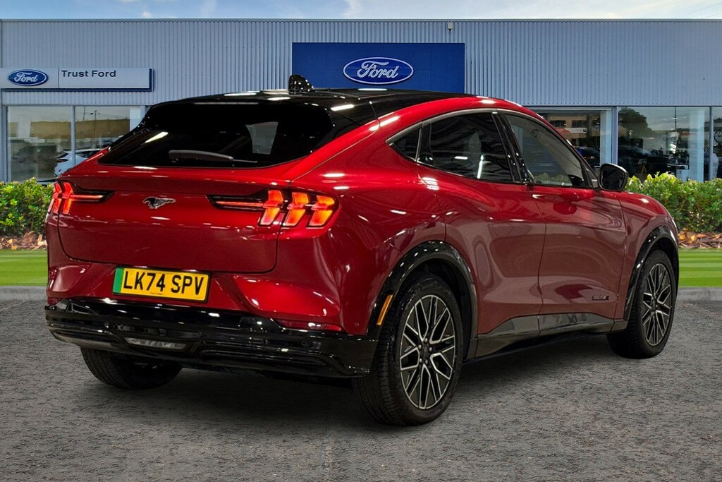 Ford Mustang Mach-E Extended Range 91Kwh Premium Suv LK74SPV Red #4