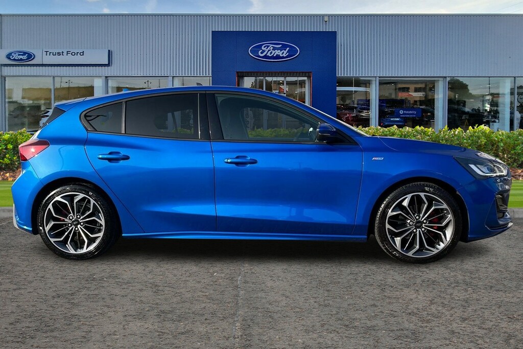 Ford Focus 1.0T Ecoboost Mhev St-line X Edition Hatchback LK73UKP Blue #3