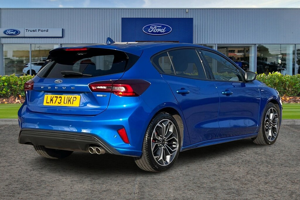 Ford Focus 1.0T Ecoboost Mhev St-line X Edition Hatchback LK73UKP Blue #4