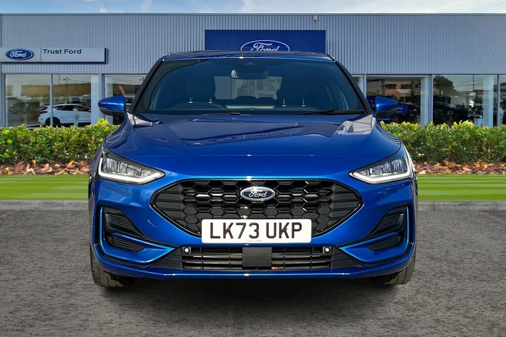 Ford Focus 1.0T Ecoboost Mhev St-line X Edition Hatchback LK73UKP Blue #6