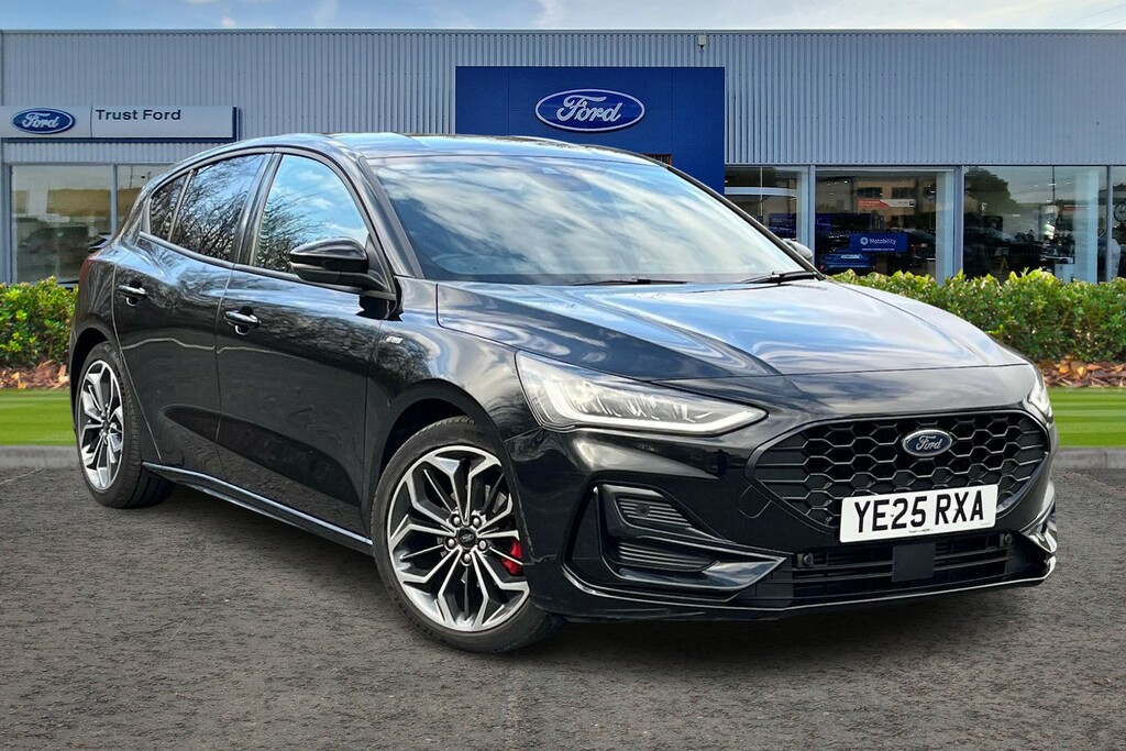 Ford Focus 1.0 Ecoboost Hybrid Mhev St-line X Black