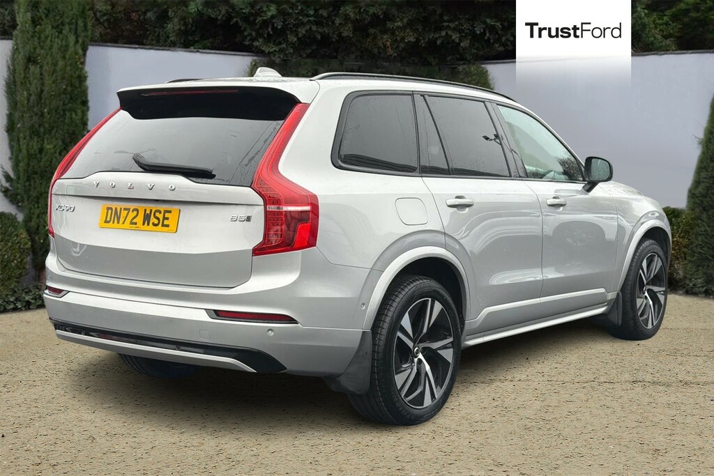 Volvo XC90 2.0 B5d 235 Plus Dark Awd Geartronic With Pa DN72WSE Silver #4