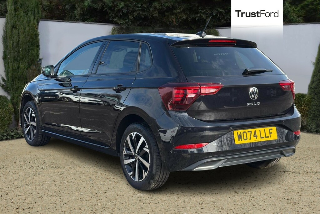 Volkswagen Polo 1.0 Tsi Match With Active Cruise Carplay Andro WO74LLF Black #2