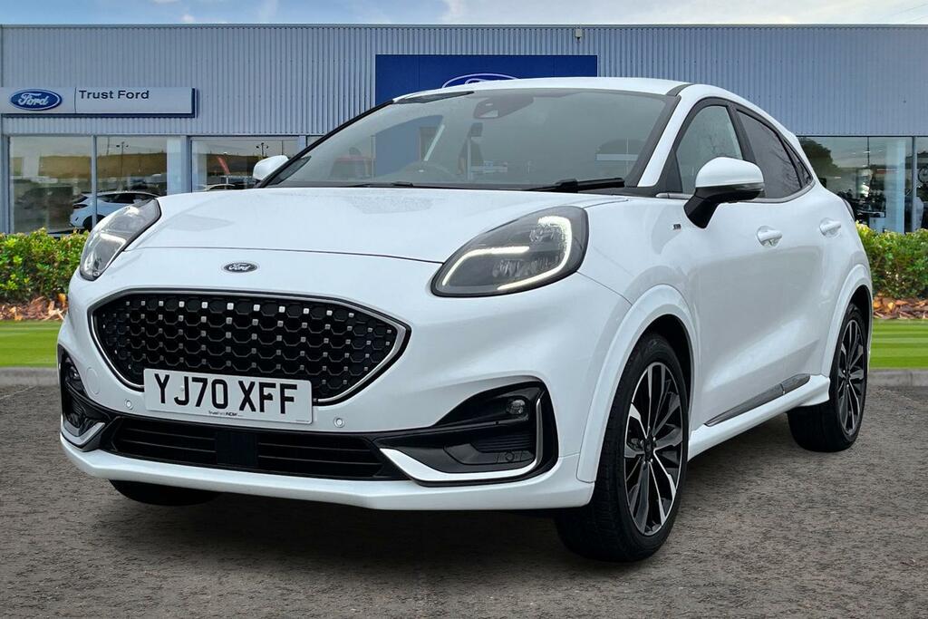 Ford Puma 1.0T Ecoboost Mhev St-line X Vignale Suv Petro YJ70XFF White #5
