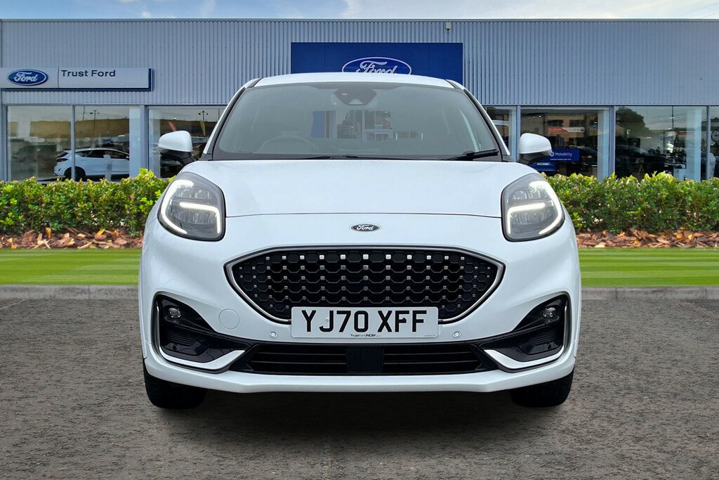 Ford Puma 1.0T Ecoboost Mhev St-line X Vignale Suv Petro YJ70XFF White #6