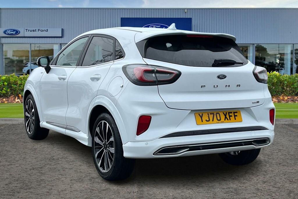 Ford Puma 1.0T Ecoboost Mhev St-line X Vignale Suv Petro YJ70XFF White #2