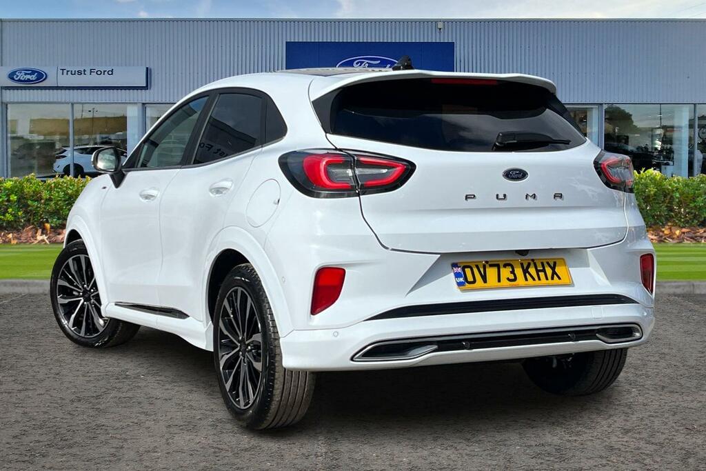 Ford Puma 1.0T St-line Vignale Sync3 Navigation Openable Pan OV73KHX White #2