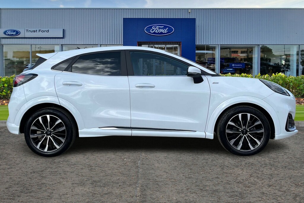 Ford Puma 1.0T St-line Vignale Sync3 Navigation Openable Pan OV73KHX White #3