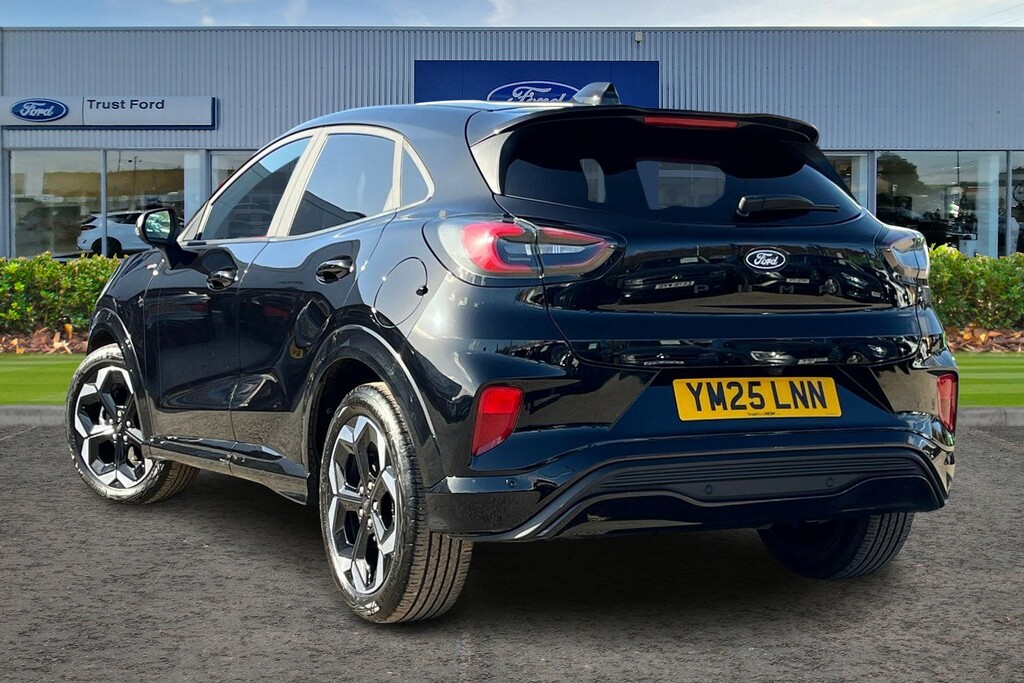 Ford Puma 1.0 Ecoboost Hybrid Mhev St-line X Sync4 Navigatio YM25LNN Black #2