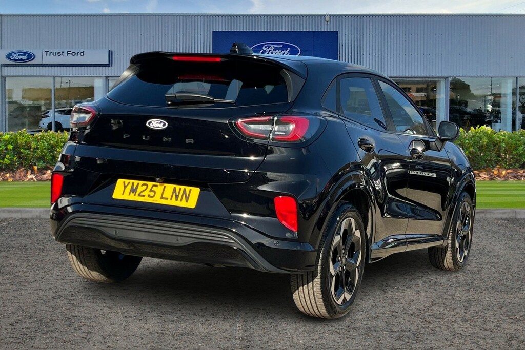 Ford Puma 1.0 Ecoboost Hybrid Mhev St-line X Sync4 Navigatio YM25LNN Black #4