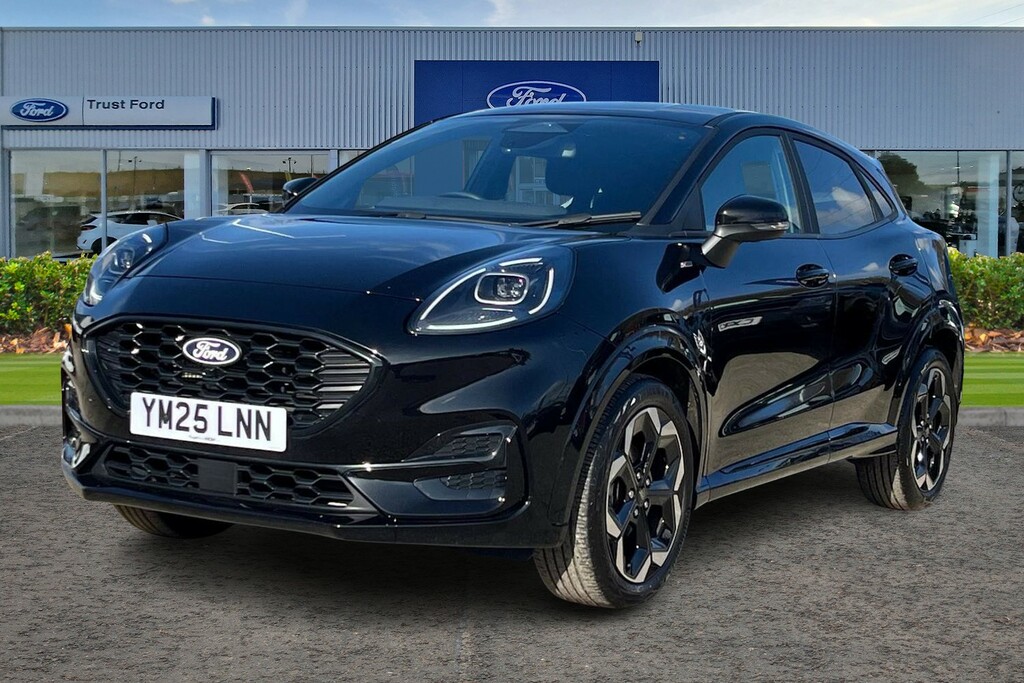 Ford Puma 1.0 Ecoboost Hybrid Mhev St-line X Sync4 Navigatio YM25LNN Black #5