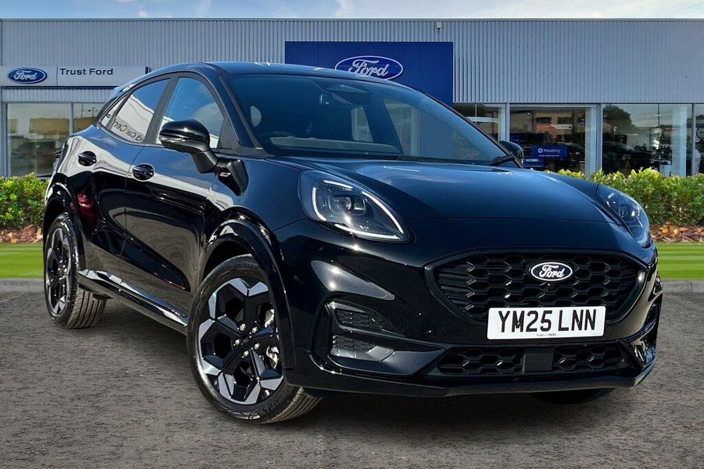 Ford Puma 1.0 Ecoboost Hybrid Mhev St-line X Sync4 Navigatio YM25LNN Black