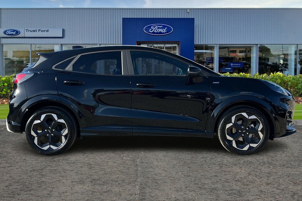 Ford Puma 1.0 Ecoboost Hybrid Mhev St-line X Sync4 Navigatio YM25LNN Black #3