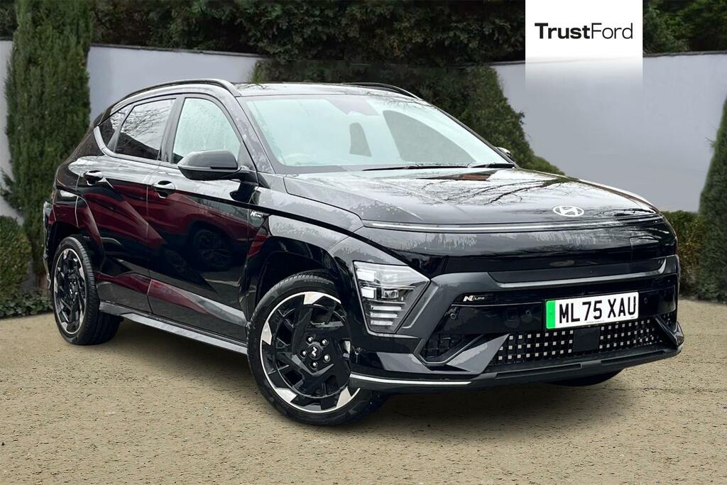Hyundai Kona 160Kw N Line S 65Kwh Heads-up Display Hea Black