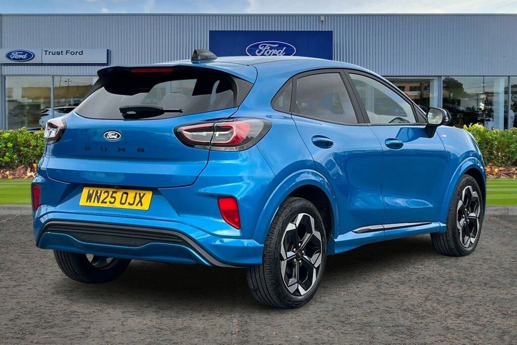Ford Puma 1.0 Ecoboost Hybrid Mhev 155 St-line X Dct - R WN25OJX Blue #4