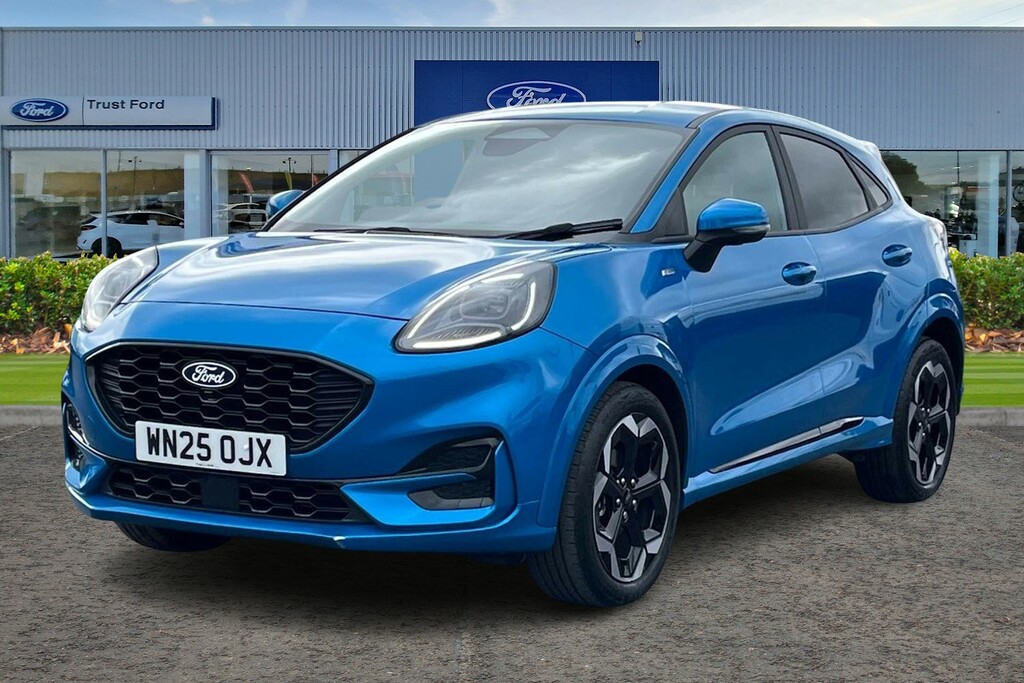 Ford Puma 1.0 Ecoboost Hybrid Mhev 155 St-line X Dct - R WN25OJX Blue #5