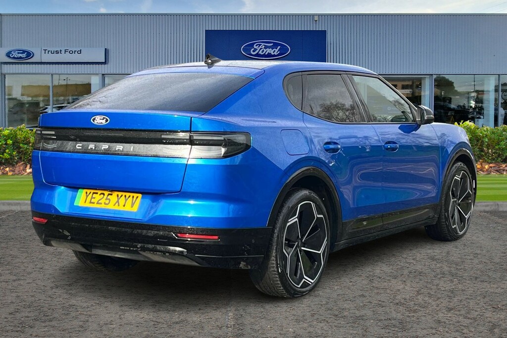 Ford Capri 210Kw Premium 77Kwh Driver Assist Pack YE25XYV Blue #4