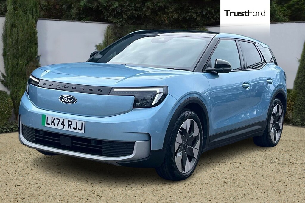 Ford Explorer Extended Range 77Kwh Premium Suv LK74RJJ Blue #5