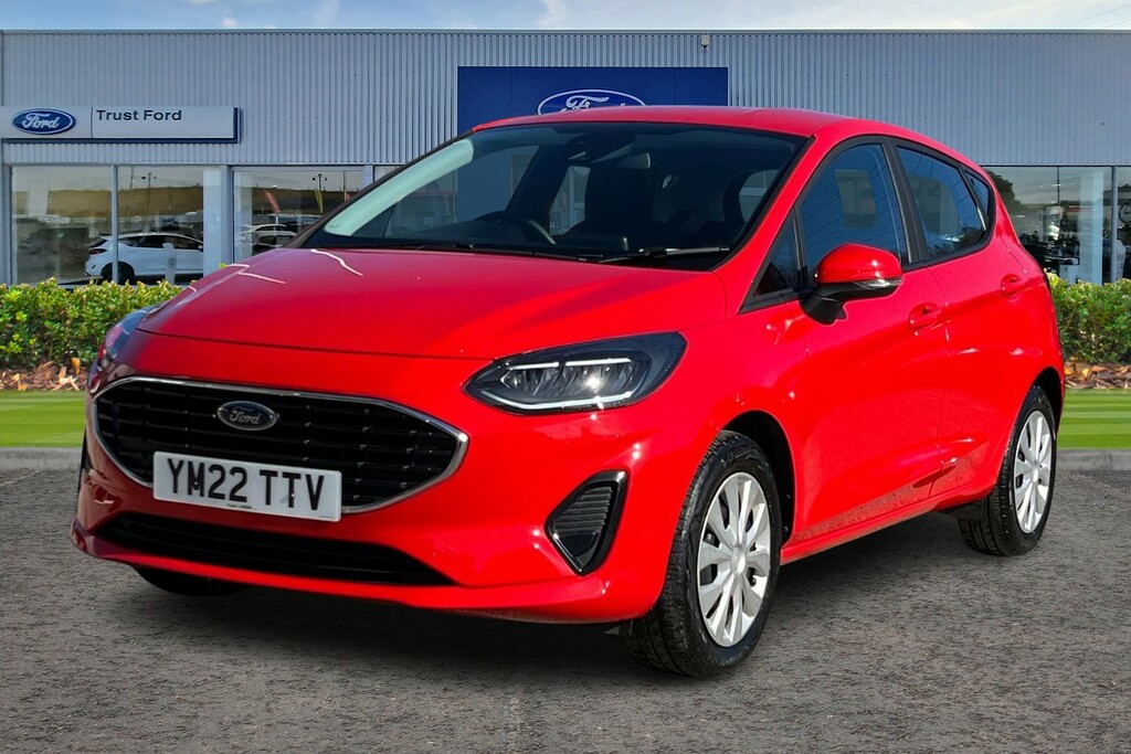 Ford Fiesta 1.1 Trend Apple Car Play Front Heated Windscreen Red #5