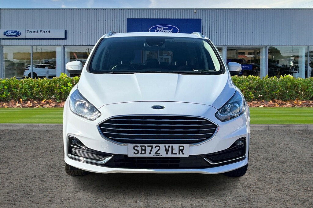 Ford S-Max 2.5 Fhev 190 Titanium Sync3 Navigation Front Rea SB72VLR White #6