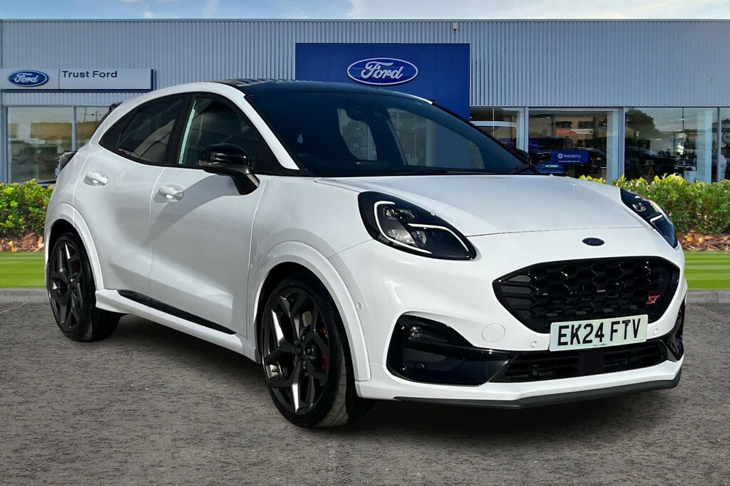 Ford Puma 1.0T Ecoboost Mhev St Suv Hybrid Dct Eu White