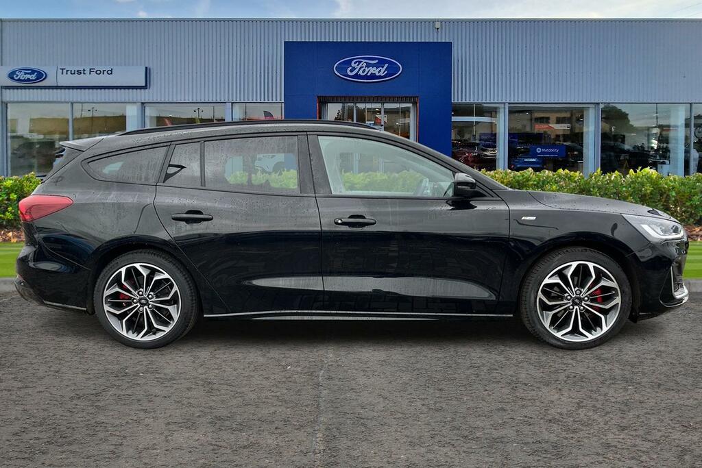 Ford Focus 1.0T Ecoboost Mhev St-line Vignale Estate Petr Black #3