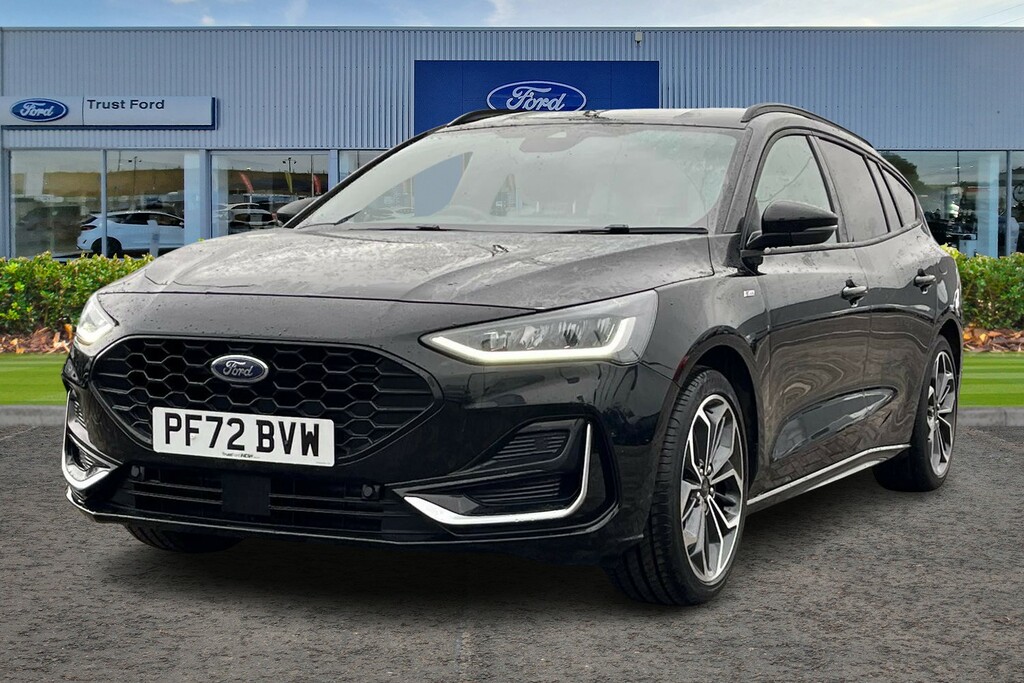 Ford Focus 1.0T Ecoboost Mhev St-line Vignale Estate Petr Black #5
