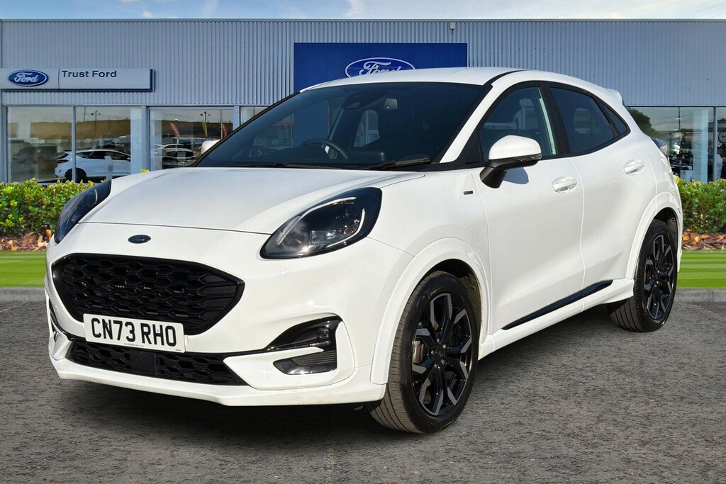 Ford Puma 1.0 Ecoboost Hybrid Mhev St-line X With Park A CN73RHO White #5