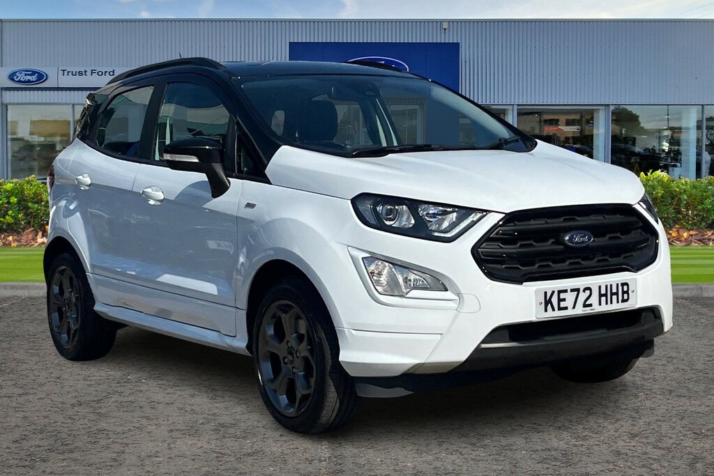 Ford Ecosport 1.0T Ecoboost Gpf St-line Suv Eu White
