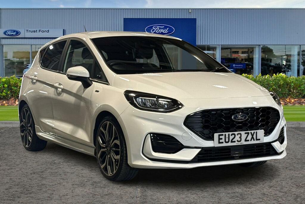 Ford Fiesta 1.0 Ecoboost St-line X White